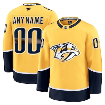 Custom Nashville Predators Jersey